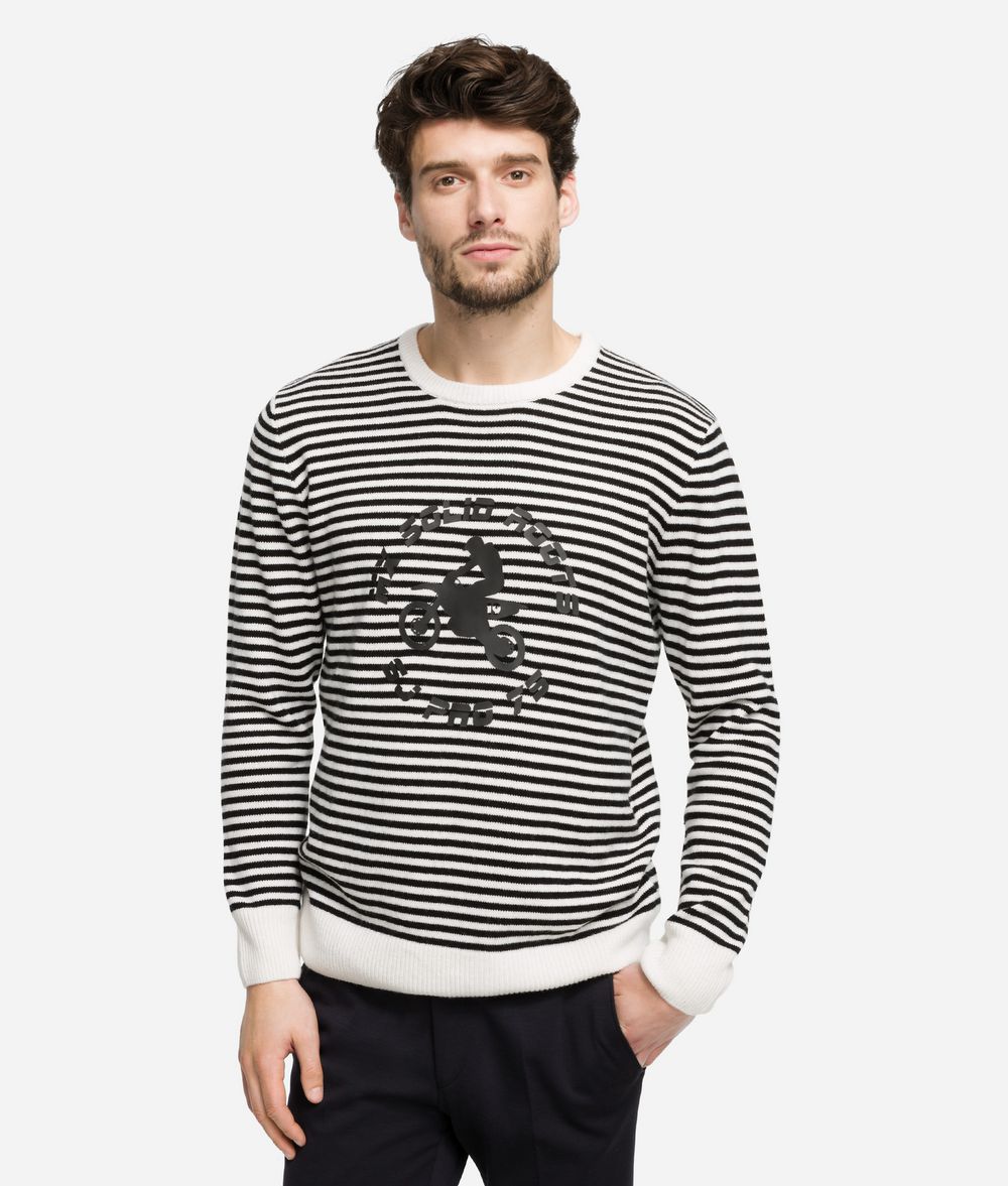 KARL LAGERFELD Motocross Sweater Sweater Man f
