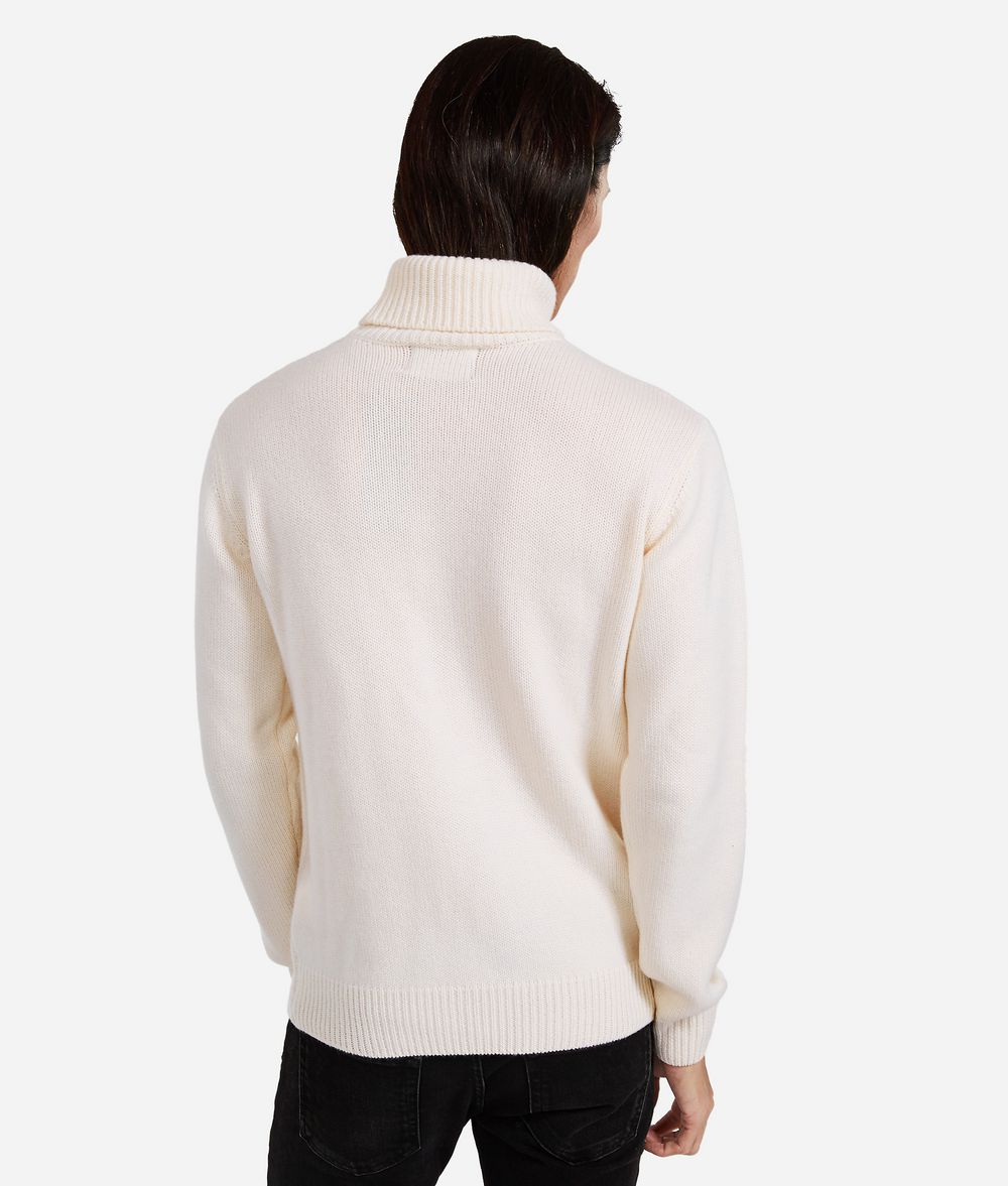 KARL LAGERFELD Cashmere Turtleneck Sweater Sweater Man d