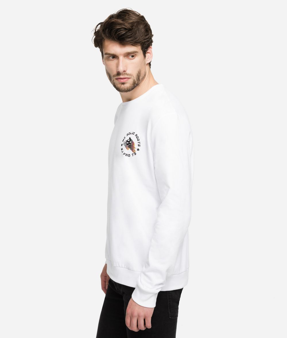 KARL LAGERFELD Motocross Sweatshirt Sweatshirt Man d