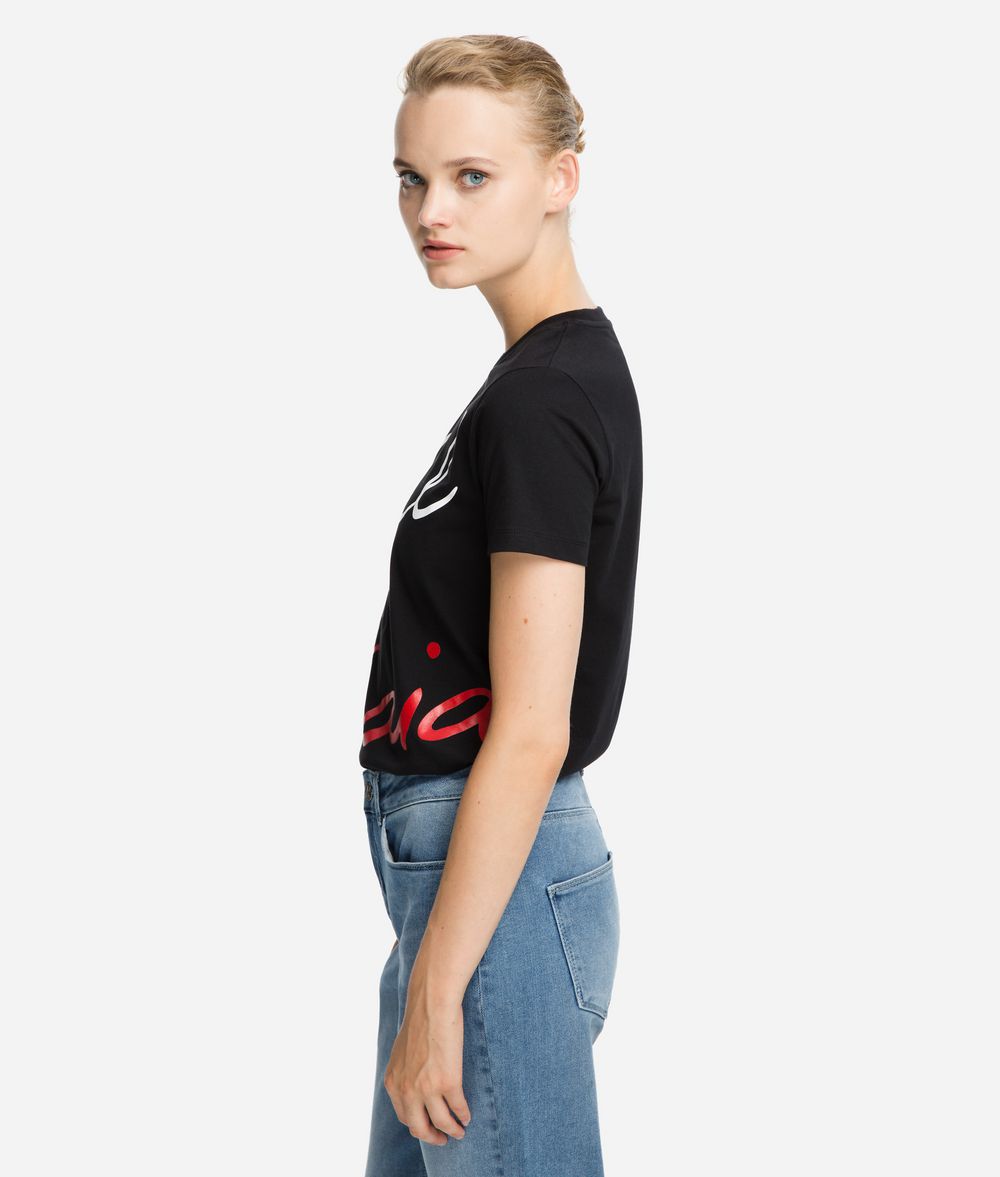 KARL LAGERFELD Karl x Kaia Signature T-Shirt T-Shirt Damen d