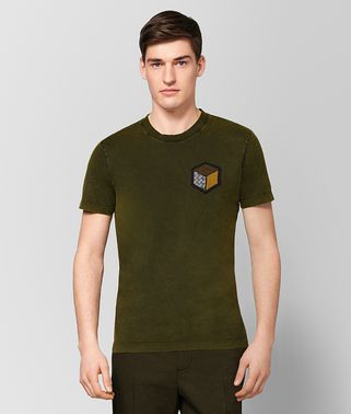 MUSTARD COTTON T-SHIRT