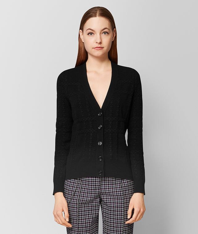 BOTTEGA VENETA NERO CASHMERE SWEATER Knitwear Woman fp