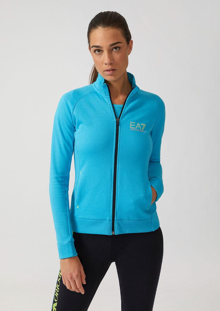 Sudadera con cremallera de tejido técnico transpirable Ventus 7 Sudadera con cremallera de tejido técnico transpirable Ventus 7