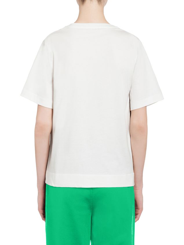 Short Sleeve T-Shirt Marni T-shirt in jersey Star print Woman