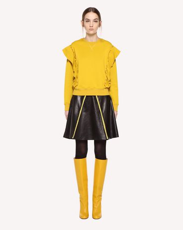 REDValentino Sweatshirt with ruffle detail