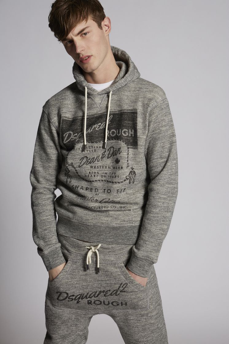 dsquared hoodie grey