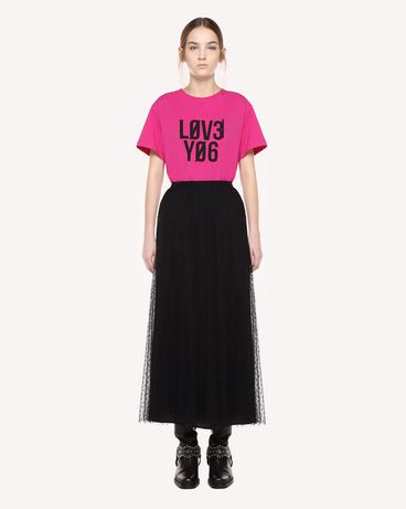 REDValentino “Love You” print T-shirt