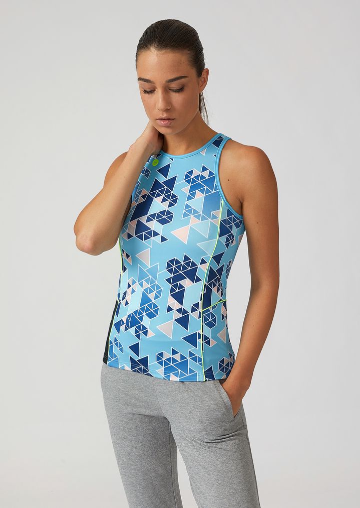 Top de tejido técnico Ventus 7 con abertura para los cascos Top de tejido técnico Ventus 7 con abertura para los cascos