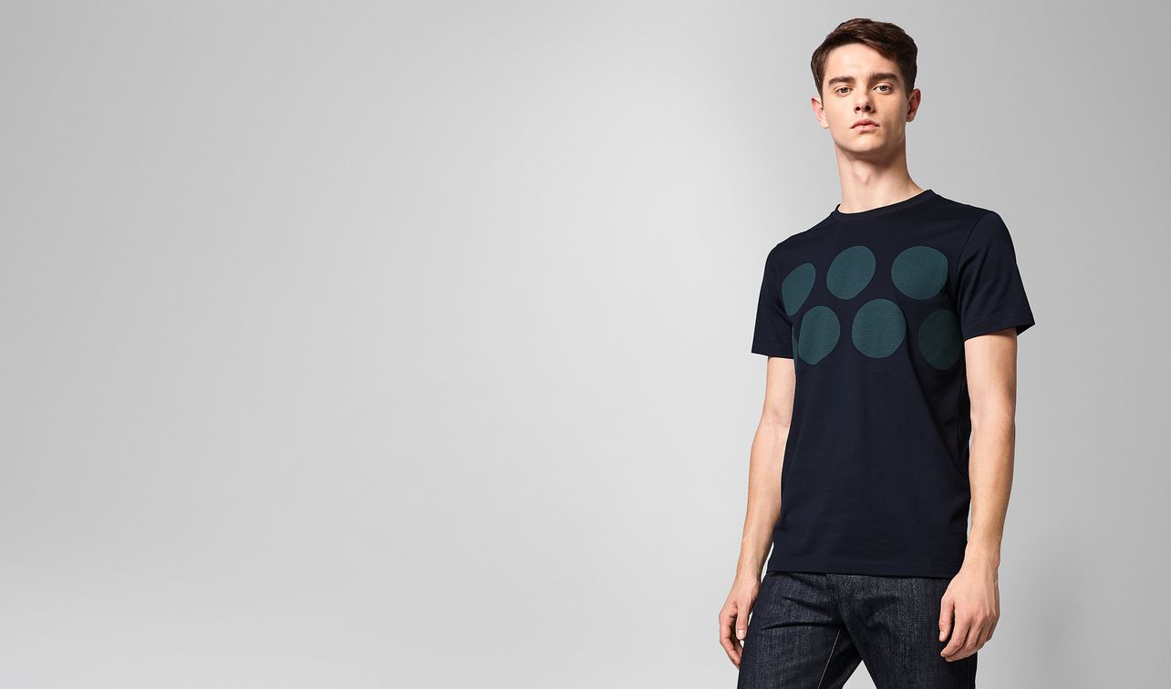 t-shirt in cotton landing