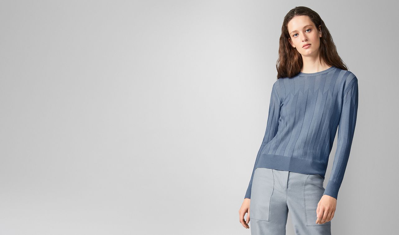 pullover in cashmere landing