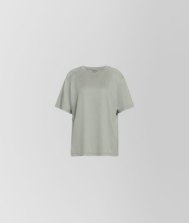 BOTTEGA VENETA T-SHIRT IN SILK COTTON Shirt and T-Shirt Woman fp