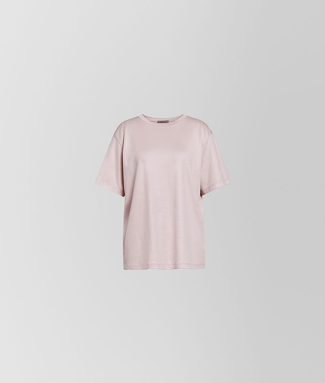 BOTTEGA VENETA T-SHIRT IN SILK COTTON Shirt and T-Shirt Woman fp