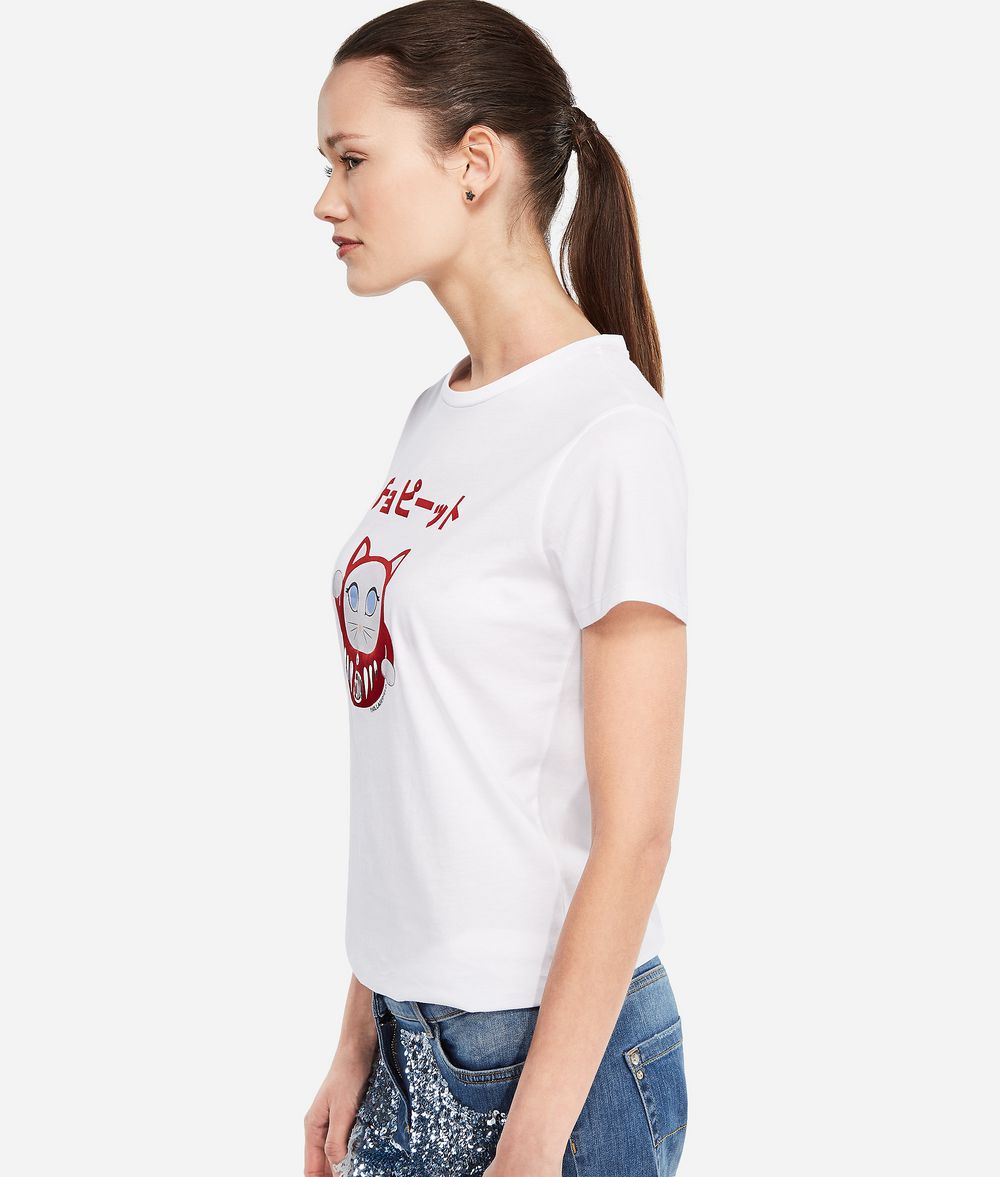 KARL LAGERFELD K/Tokyo Logo T-Shirt T-shirt Woman d