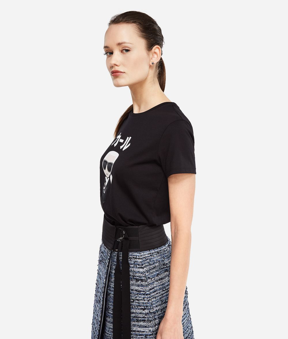 KARL LAGERFELD K/Tokyo Logo T-Shirt T-shirt Woman d