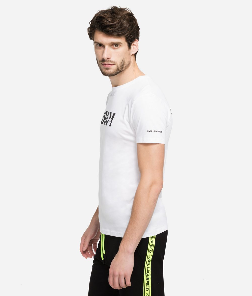 KARL LAGERFELD Reverse Logo T-Shirt T-shirt Man d