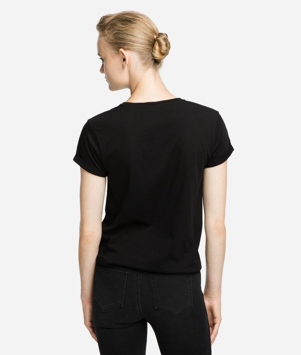KARL LAGERFELD K/Ikonik Pocket T-Shirt T-shirt Woman d