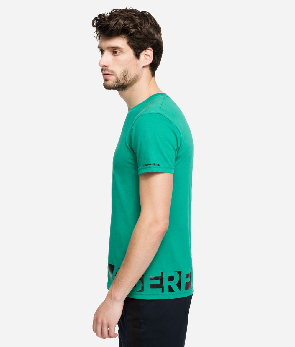 KARL LAGERFELD Printed Logo T-Shirt T-shirt Man d