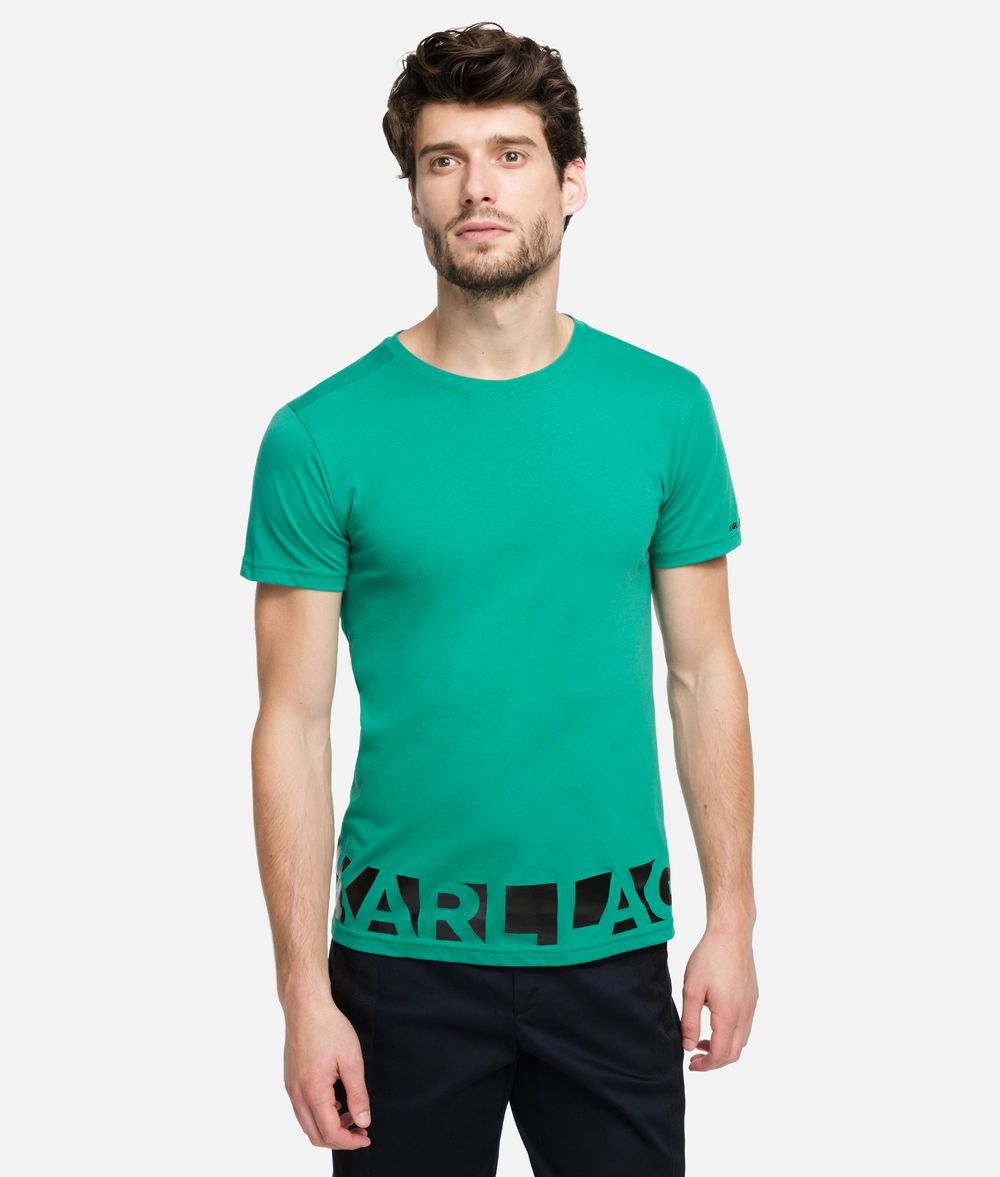 KARL LAGERFELD Printed Logo T-Shirt T-shirt Man f