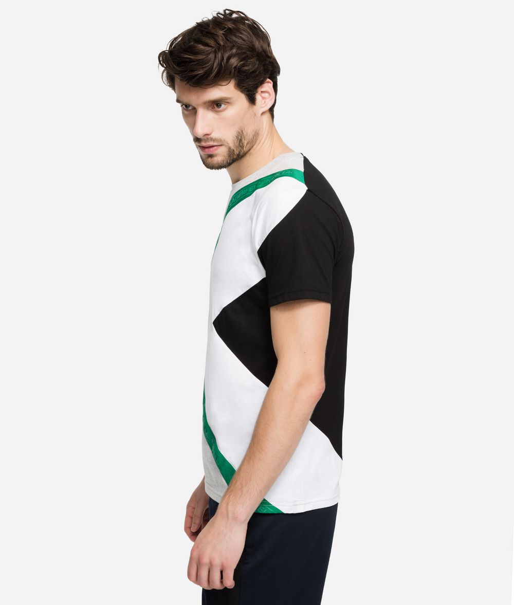 KARL LAGERFELD Printed Logo Tape T-Shirt T-shirt Man d