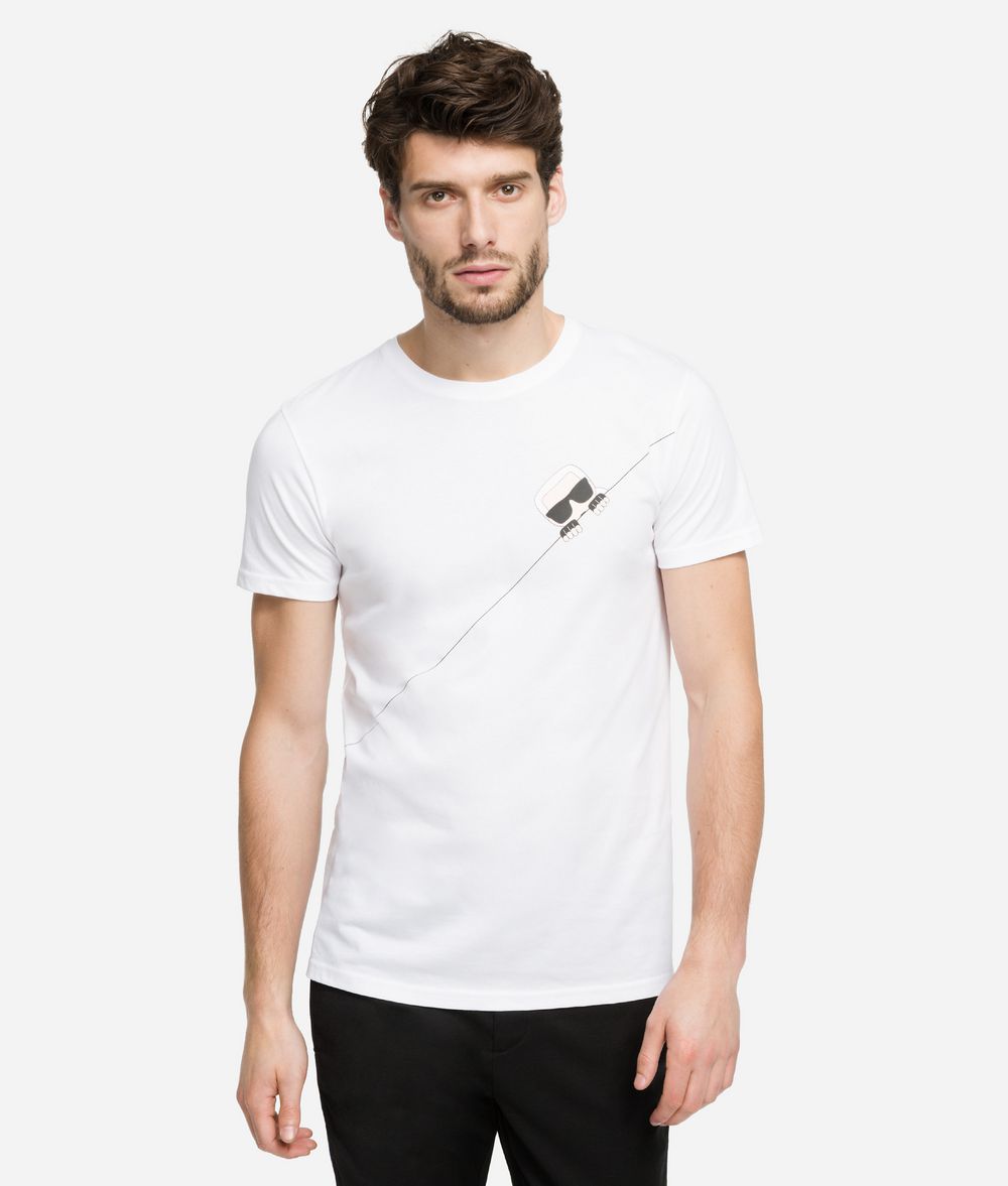 KARL LAGERFELD K/Ikonik Seam T-Shirt T-shirt Man f