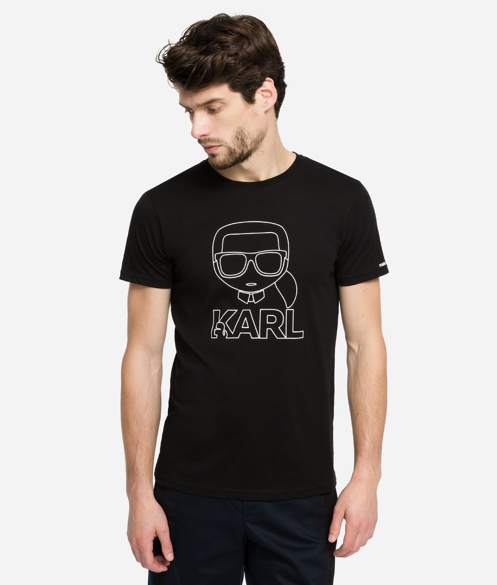 KARL LAGERFELD K/Ikonik Outline T-Shirt T-shirt Man f