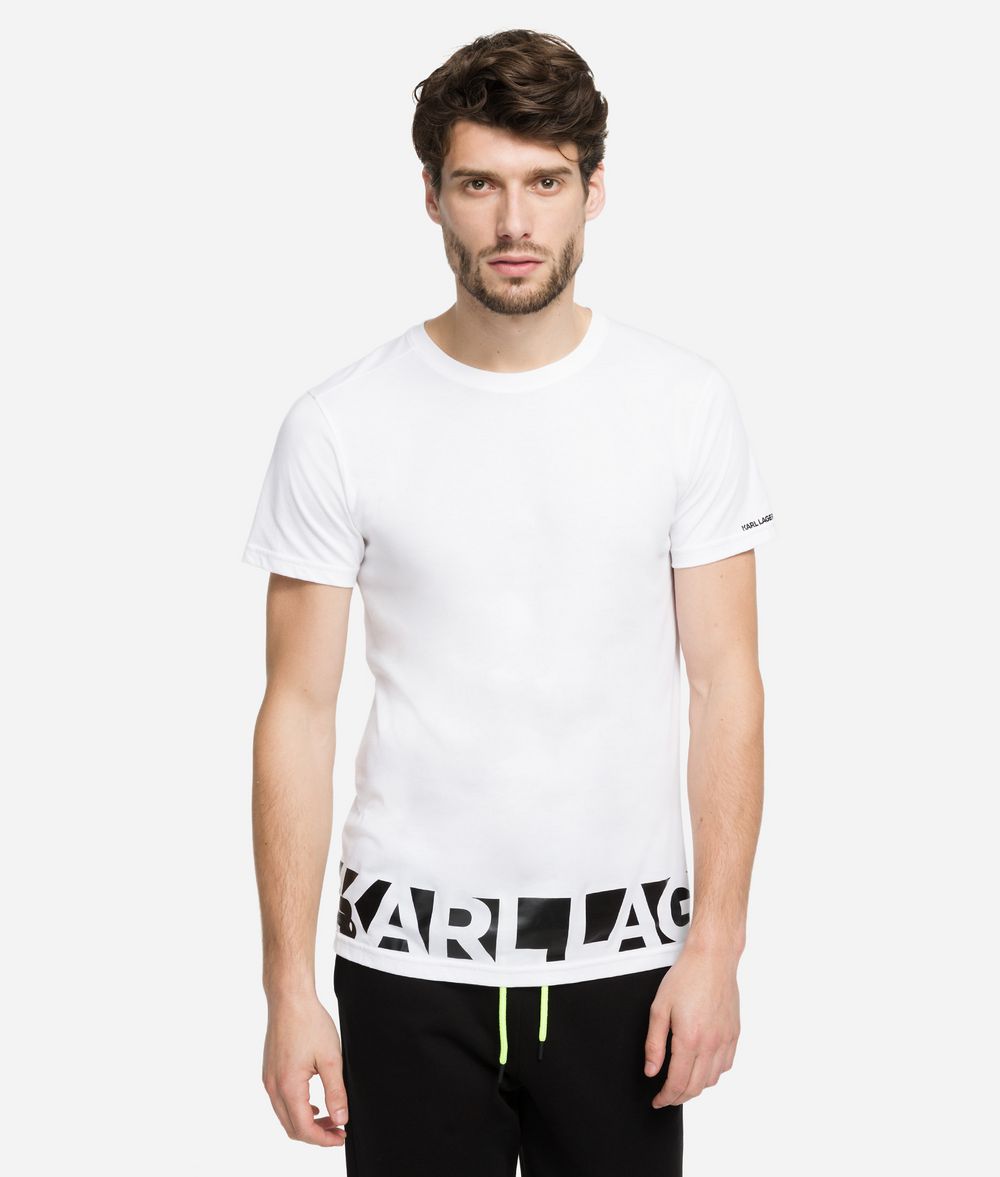 KARL LAGERFELD Printed Logo T-Shirt T-shirt Man f