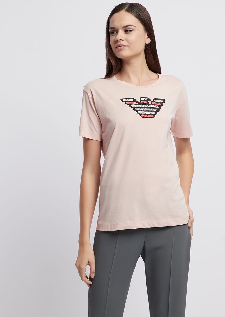 emporio armani t shirts women's