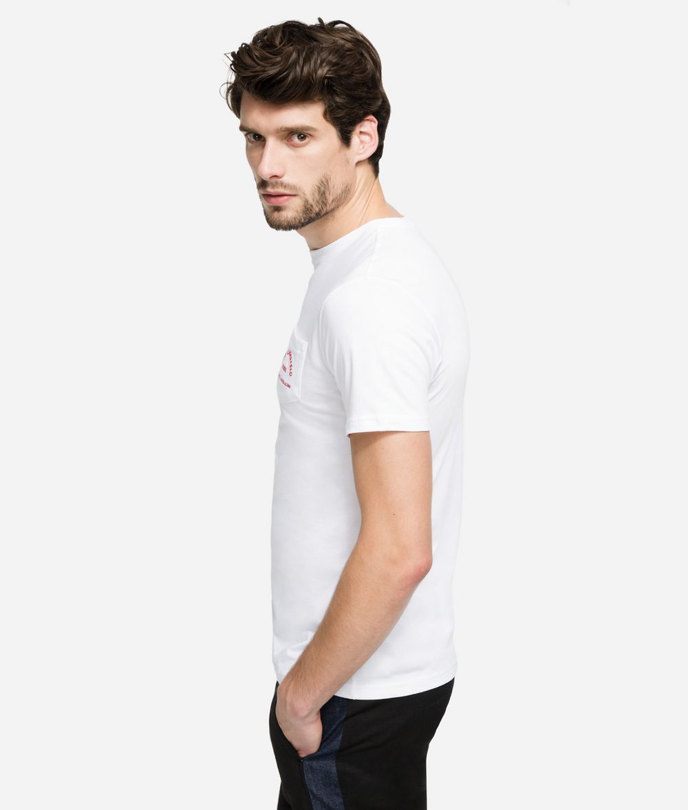 KARL LAGERFELD Rue Lagerfeld Logo T-Shirt T-shirt Man d