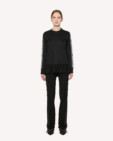 REDValentino "Follow Me Now" ribbons detail sweatshirt