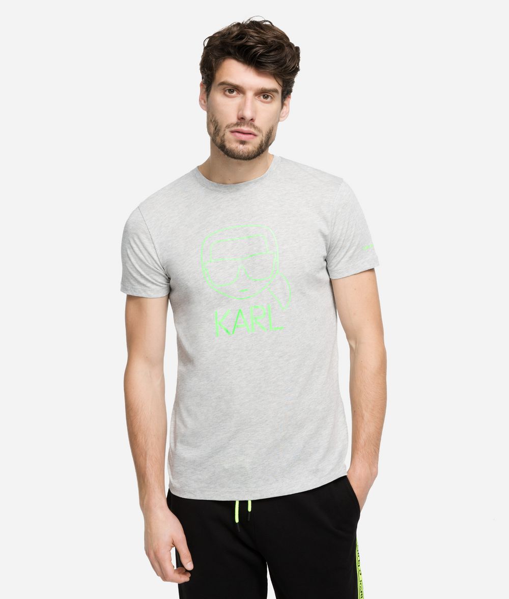 KARL LAGERFELD K/Neon t-shirt Ikonik T-shirt Homme f