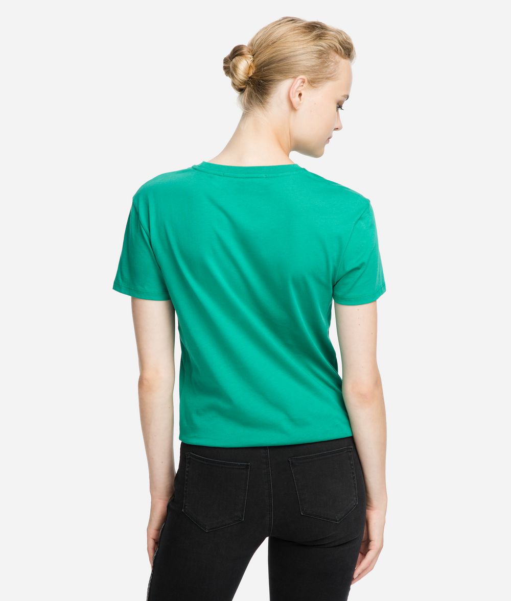 KARL LAGERFELD K/Ikonik Logo-T-Shirt T-Shirt Damen d