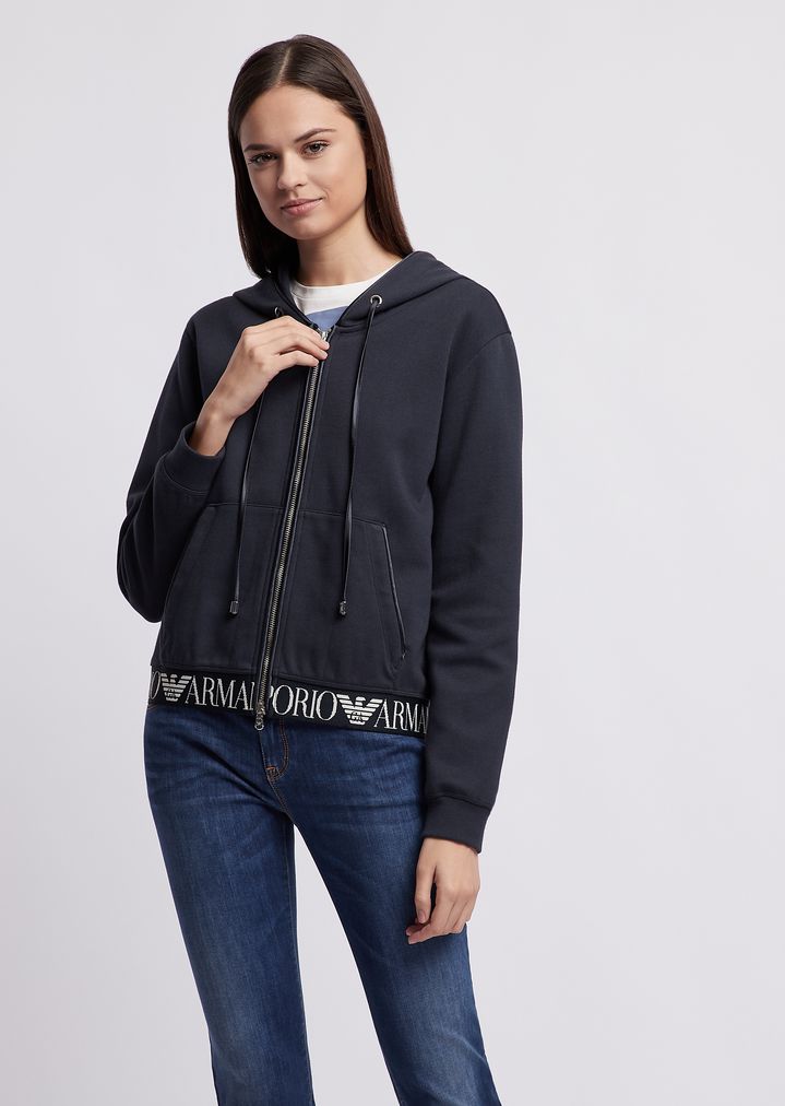hooded-sweatshirt-with-logoed-band-on-the-hem hooded-sweatshirt-with-logoed-band-on-the-hem