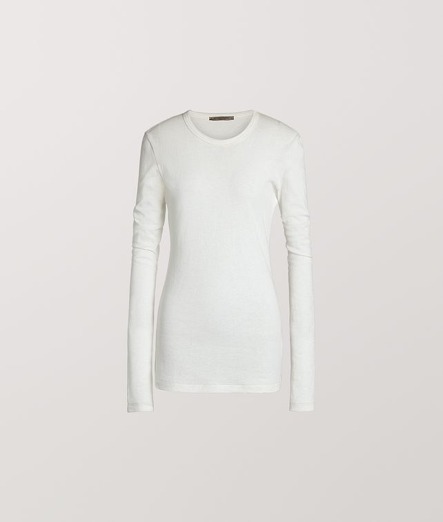 BOTTEGA VENETA T-SHIRT EN COTON Chemise et T-shirt Femme fp