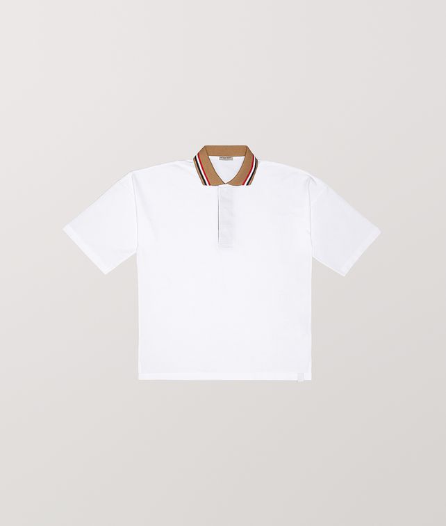 BOTTEGA VENETA POLO IN COTONE T-shirt e polo Uomo fp