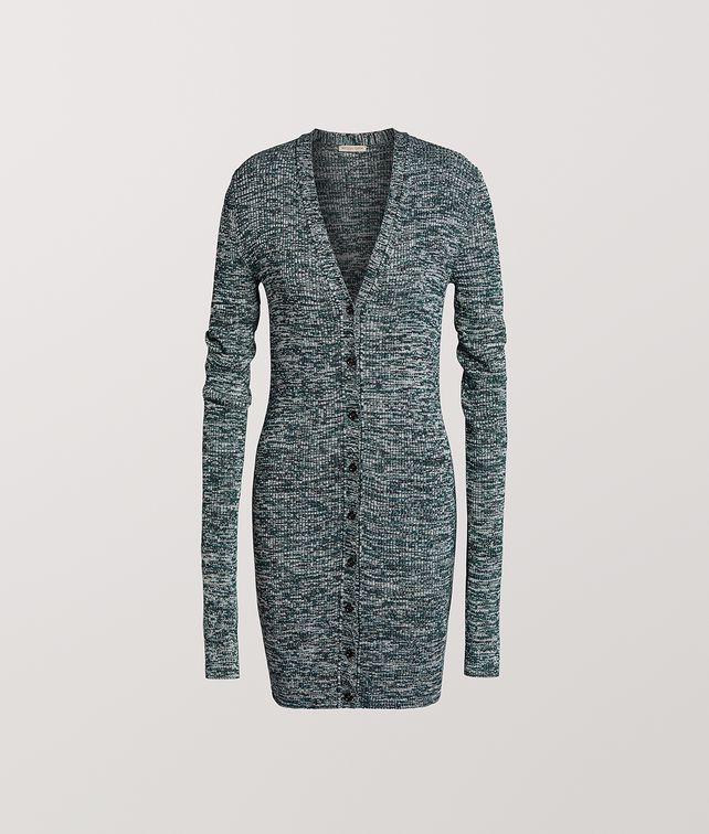 BOTTEGA VENETA LONG CARDIGAN IN COTTON Knitwear Woman fp