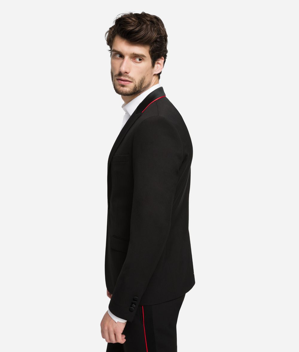 KARL LAGERFELD Striped Tuxedo Shirt SUITS Man d