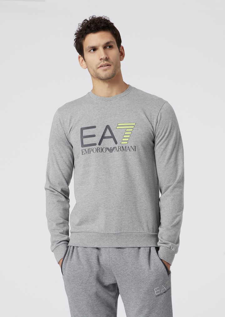 ea7 logo sweatshirt