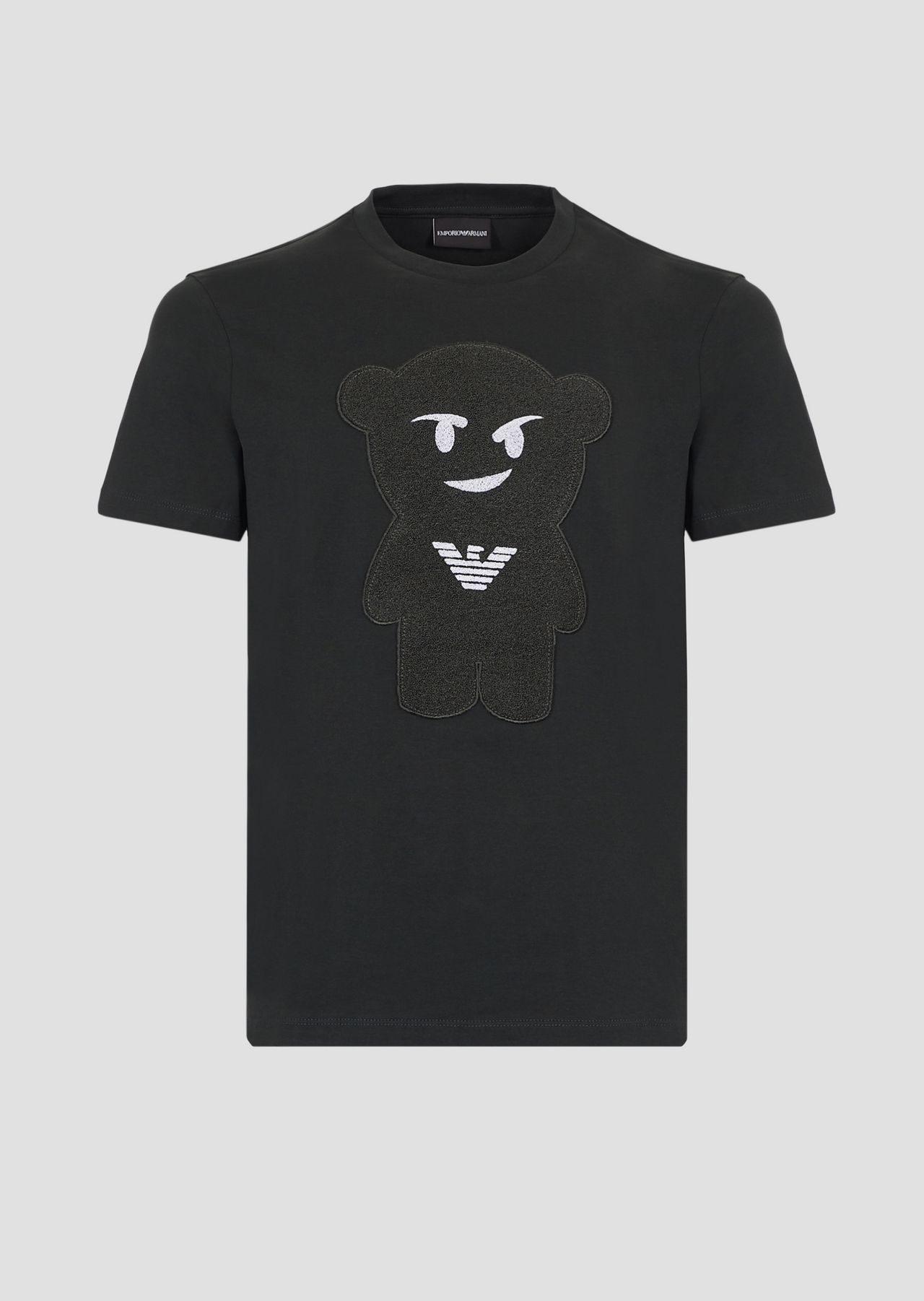 Pure cotton Manga Bear T-shirt | Man | Emporio Armani