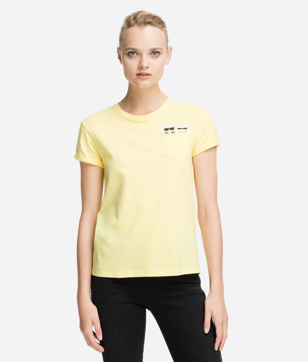 KARL LAGERFELD K/Ikonik Pocket T-Shirt T-shirt Woman f