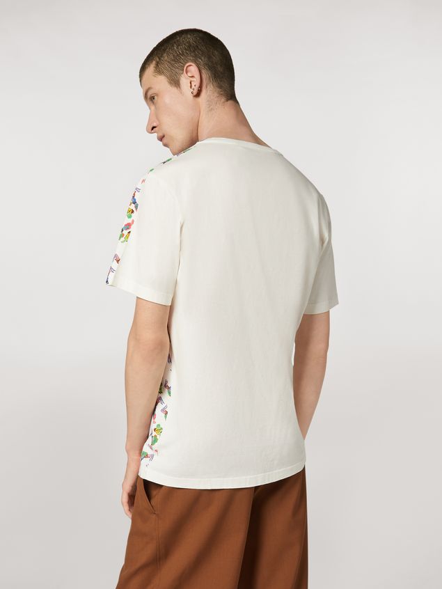 Short Sleeve T-Shirt Marni T-shirt in lightweight cotton jersey print by Bruno Bozzetto Man