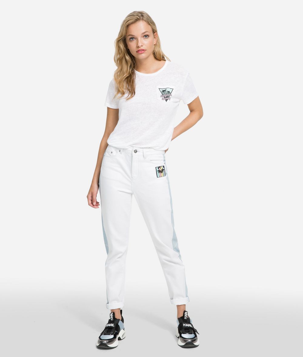 KARL LAGERFELD K/Karlifornia Pocket T-Shirt T-shirt Woman f