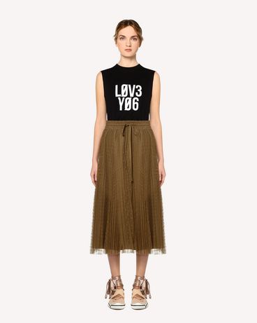 REDValentino "Love You" printed
Jersey top
