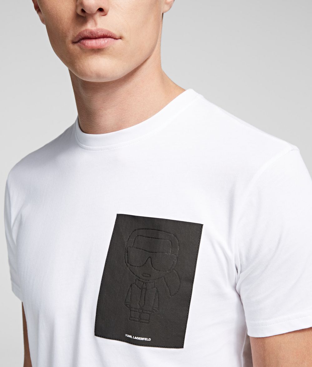 KARL LAGERFELD K/Ikonik Print T-Shirt T-shirt Man d