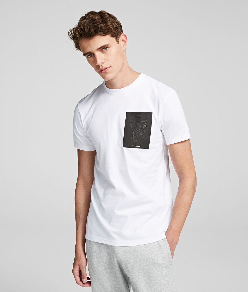 KARL LAGERFELD K/Ikonik Print T-Shirt T-shirt Man f