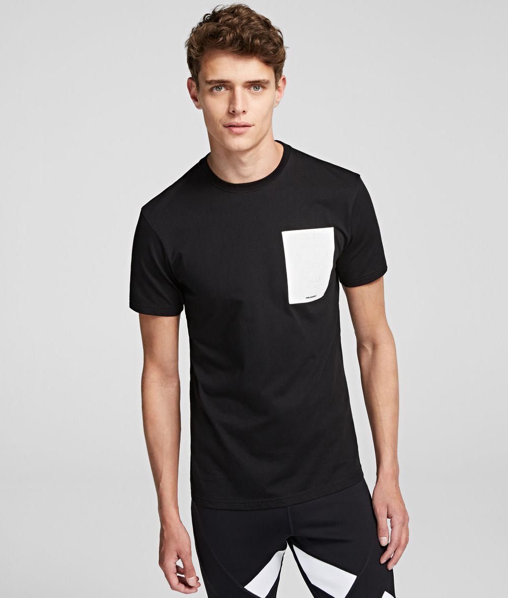 KARL LAGERFELD K/Ikonik Print T-Shirt T-shirt Man f