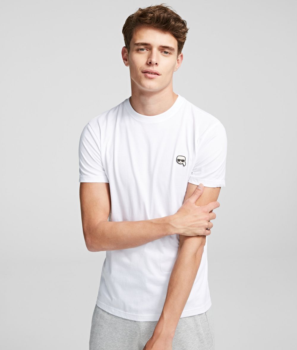KARL LAGERFELD K/Ikonik Patch T-Shirt T-shirt Man f