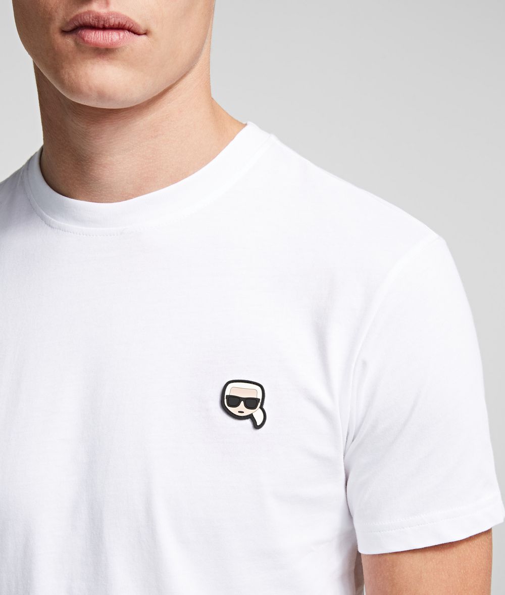 KARL LAGERFELD K/Ikonik Patch T-Shirt T-shirt Man r