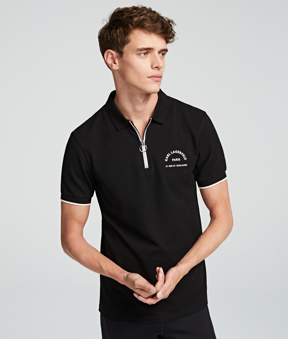 KARL LAGERFELD Rue St Guillaume Polo T-shirt Man f