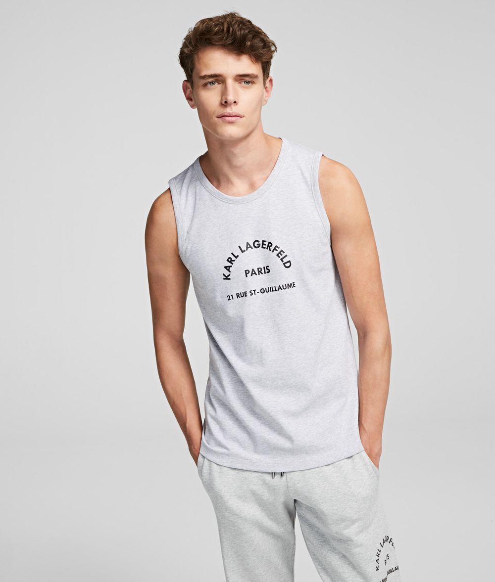KARL LAGERFELD Rue St Guillaume Tank Top Tank Man f