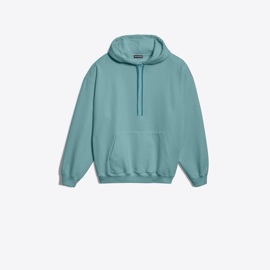 balenciaga logo hoodie sweater